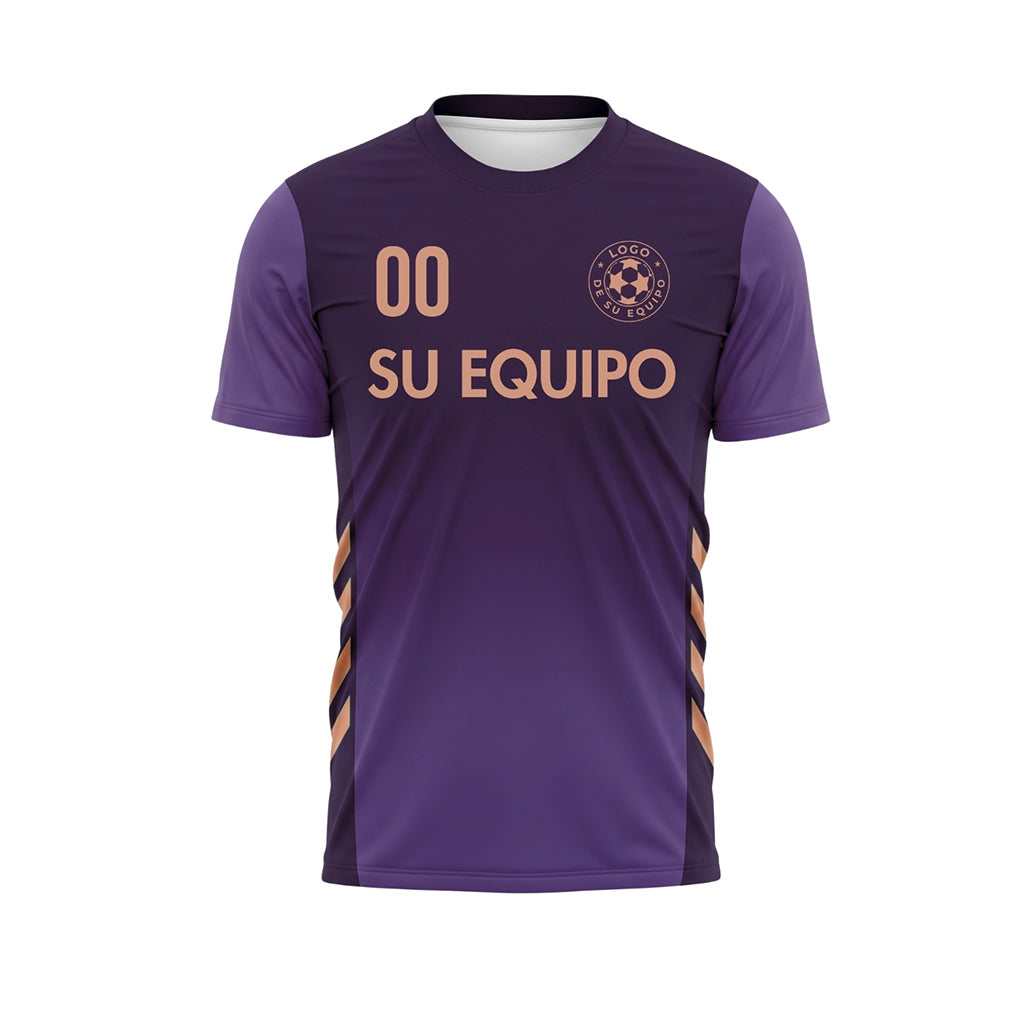 Azul-Verde Geométrico Motivo Camiseta de Fútbol Personalizada