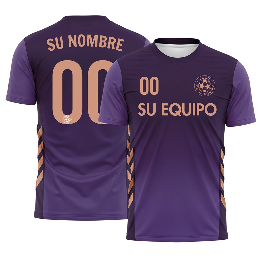 Azul-Verde Geométrico Motivo Camiseta de Fútbol Personalizada