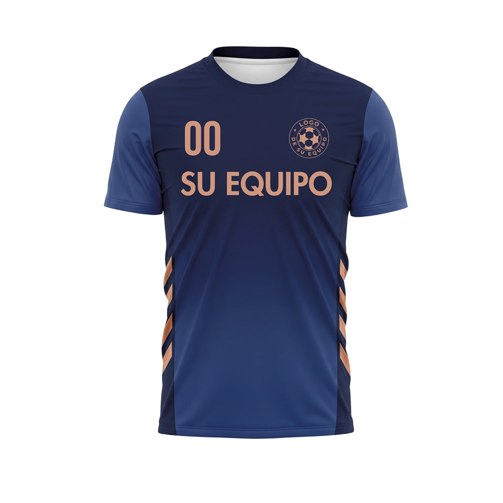 Violeta Minimalista Camiseta de Fútbol Personalizada