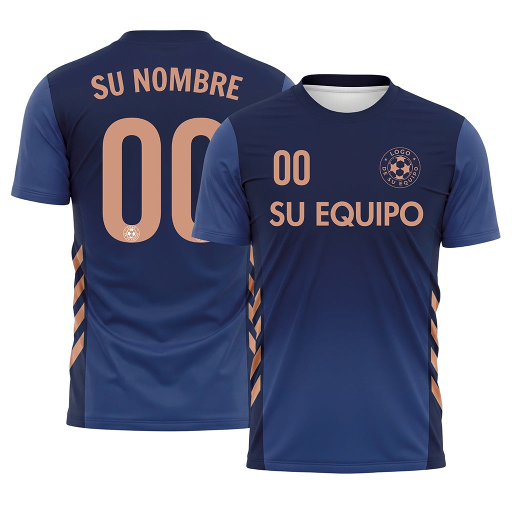 Violeta Minimalista Camiseta de Fútbol Personalizada