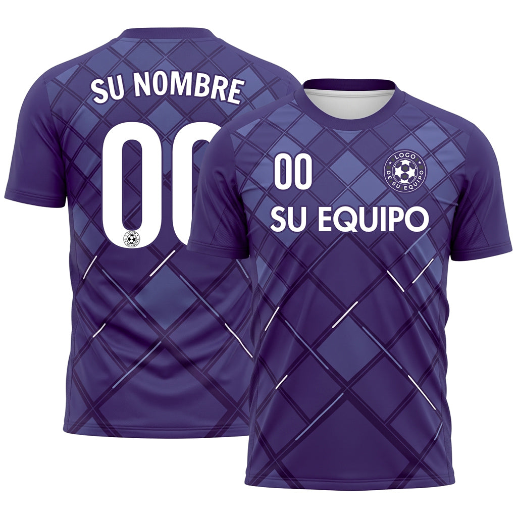 Violeta Cuadros Motivo Camiseta de Fútbol Personalizada